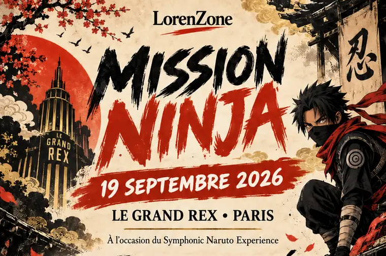 Mission Ninja — Le Grand Rex, 19 septembre 2026